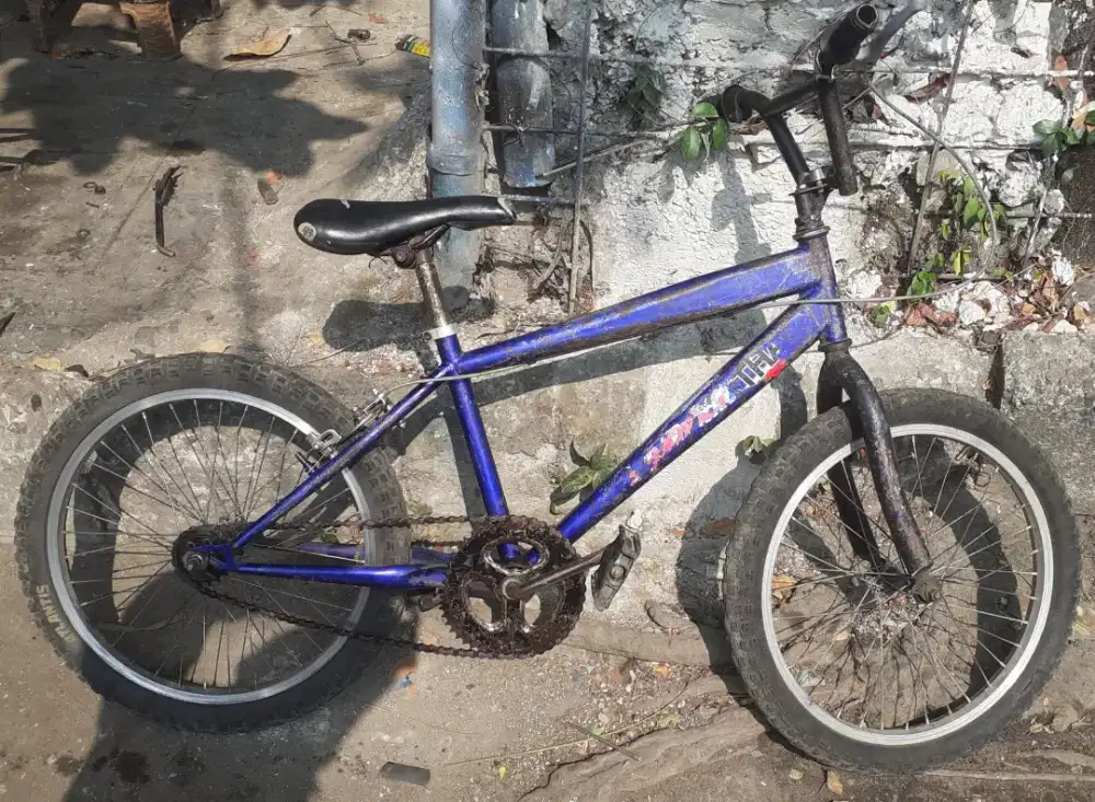 Bmx size 20 batangan besi kuat tebal