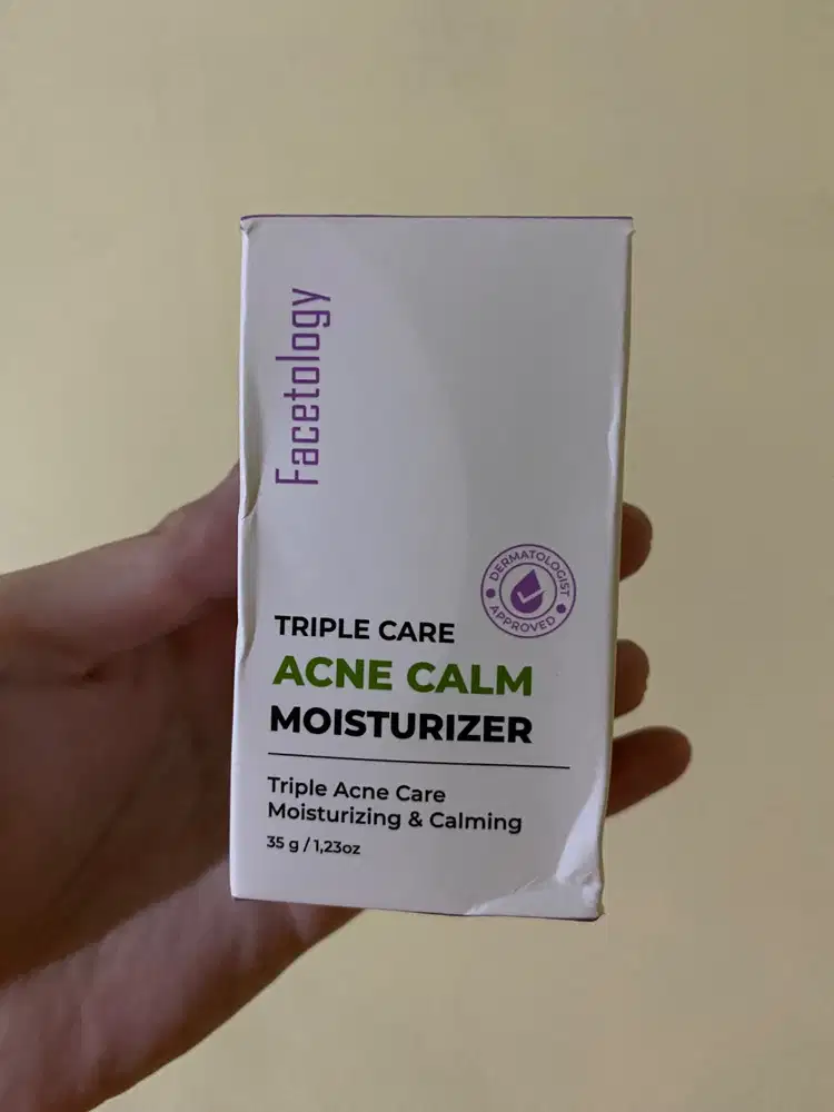 Moisturizer Facetology “Triple Care Acne Calm” 35g