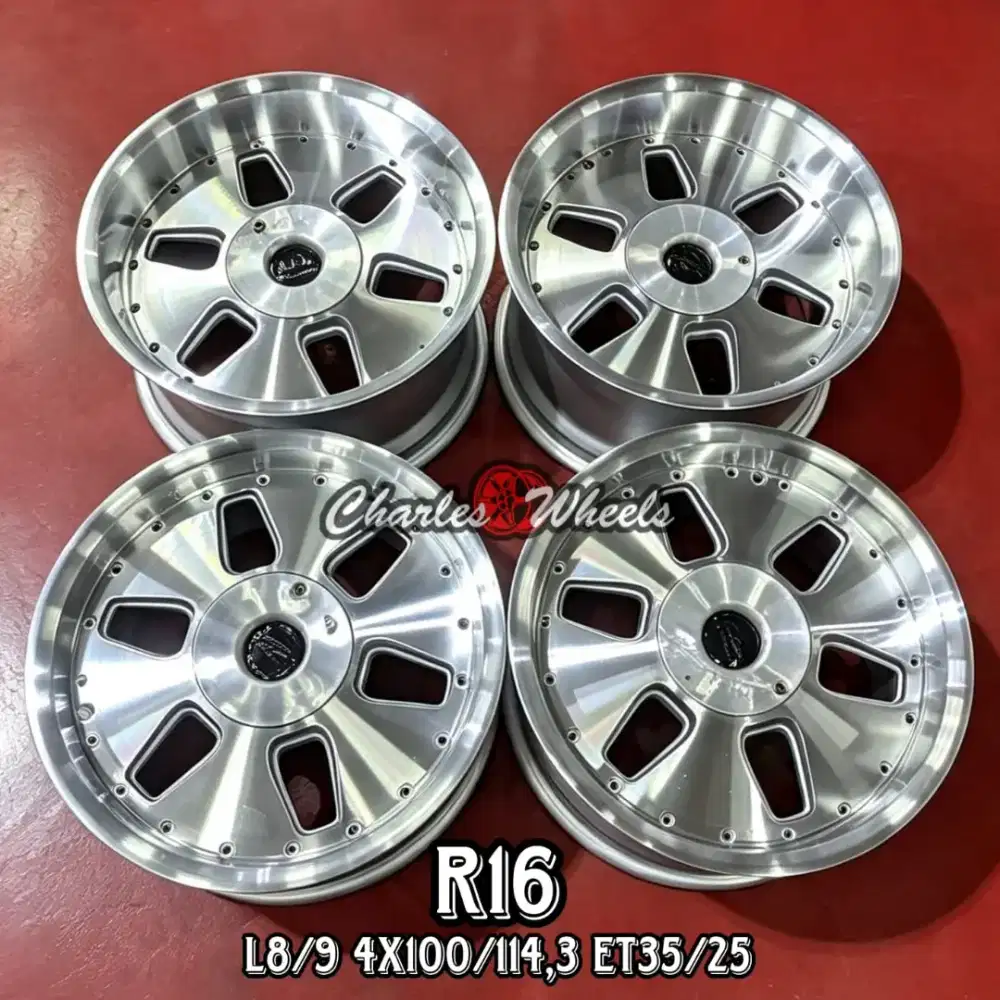 Jual velg rep mae r16 4x100 4x114,3 avanza kijang vios accord dll