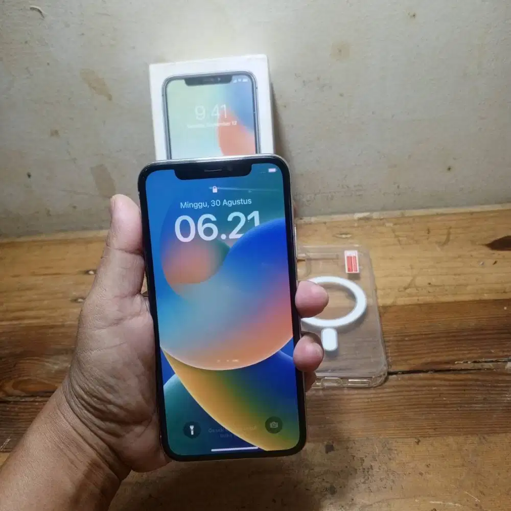 iPhone X Silver 64 GB All Operators mulus