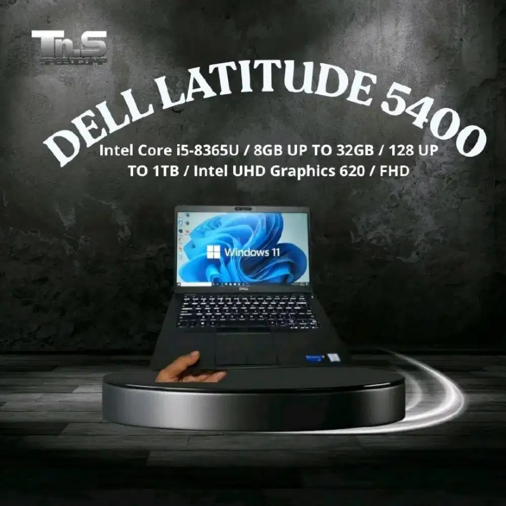 ULTRABOOK DELL 5400 i5-8350U GEN 8 /32GB RAM /1TB SSD /THUNDERBOLT