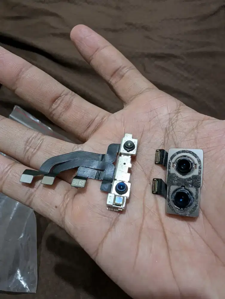 kamera belakang dan depan iphone X