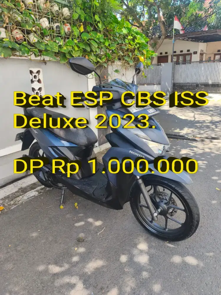 Beat Deluxe 2023. Pajak Panjang. Standar. Mulus. Ori. Cash/Kredit/TT