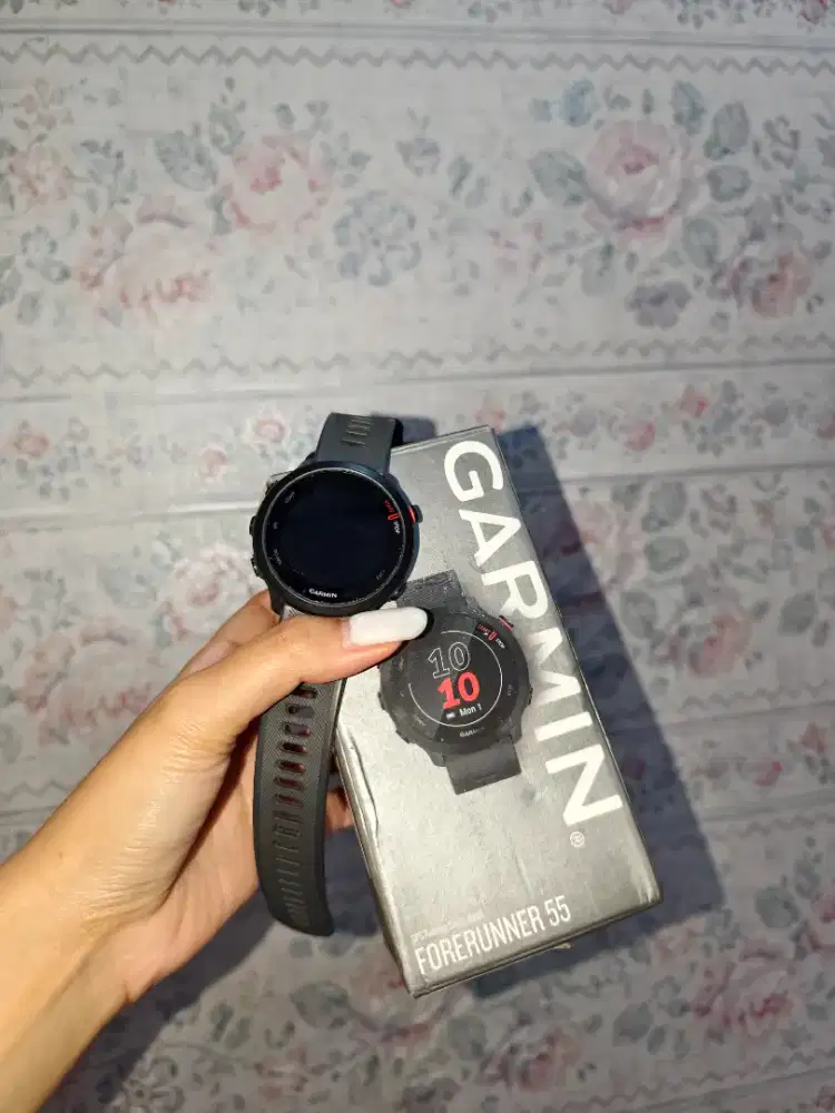 Garmin Forerunner 55 42m Fullset Bekas