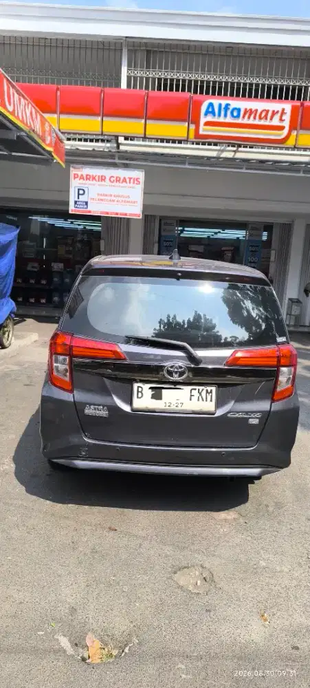 Dijual Calya 1.2 manual kilometer 27rban
