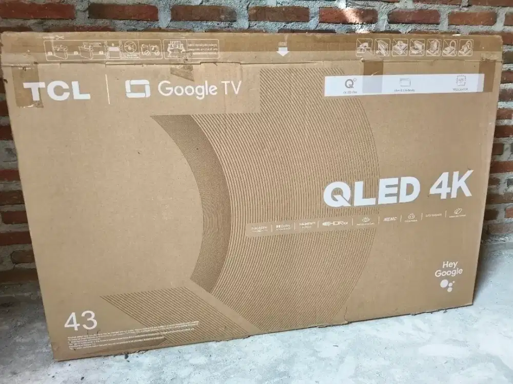 TV TCL 43 inch C61B - T-Screen Pro - ONKYO & Dolby
Vision/Atmos