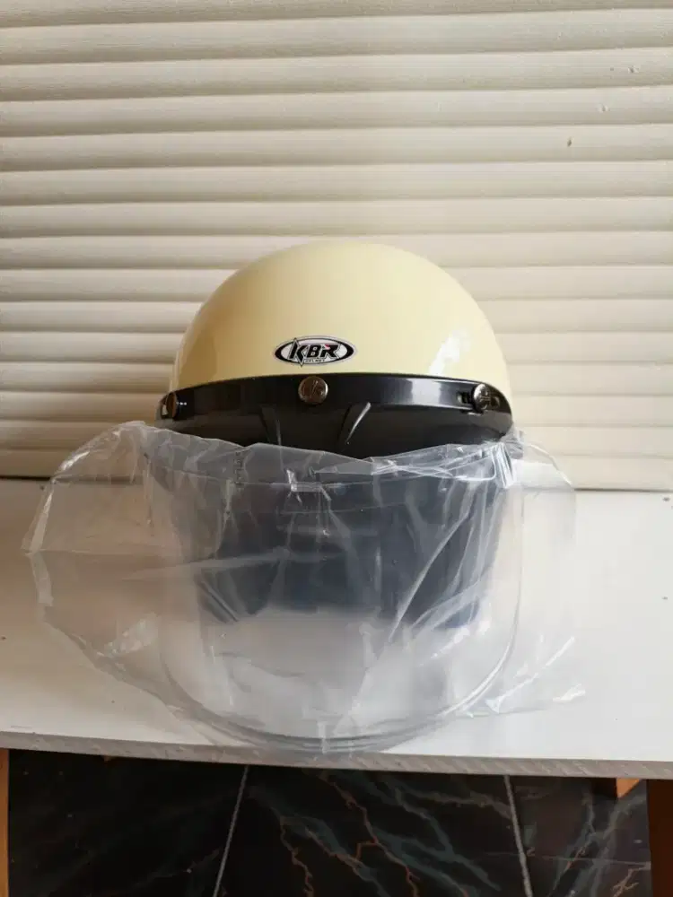 Helm Baru Bogo KBR Classic Kaca Flat