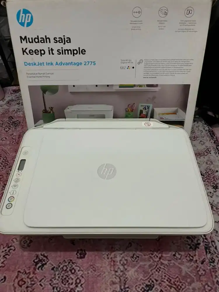 Printer Wireless HP DeskJet Ink Advantage 2775 All-in-One (