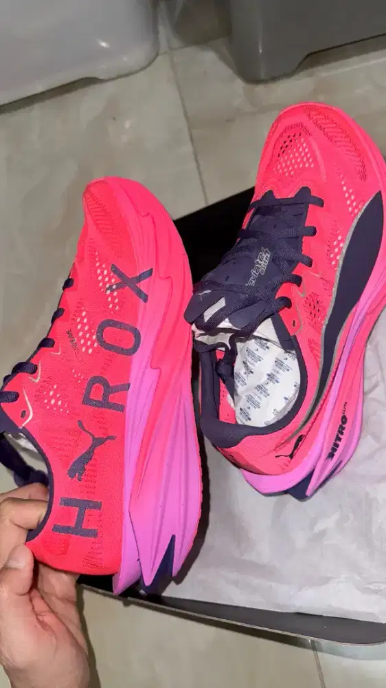 Puma Deviate Nitro EL 4 Hyrox Wn Pink-Electric Orchid-Plum