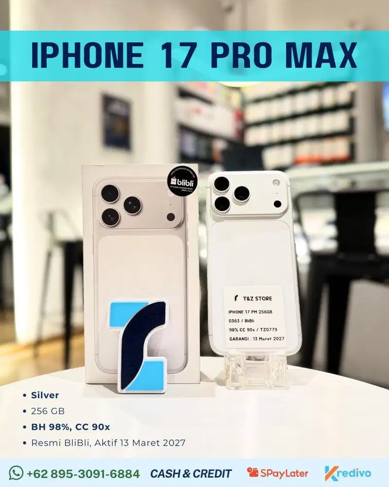 IPHONE 17 PROMAX 256GB - SILVER