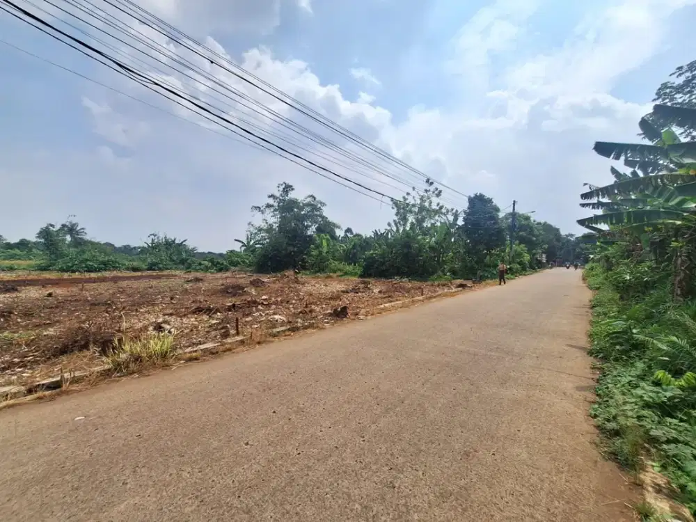 Tanah Kavling Murah 10 Menit Stasiun Jatake Promo 1 Jt-an, SHM
