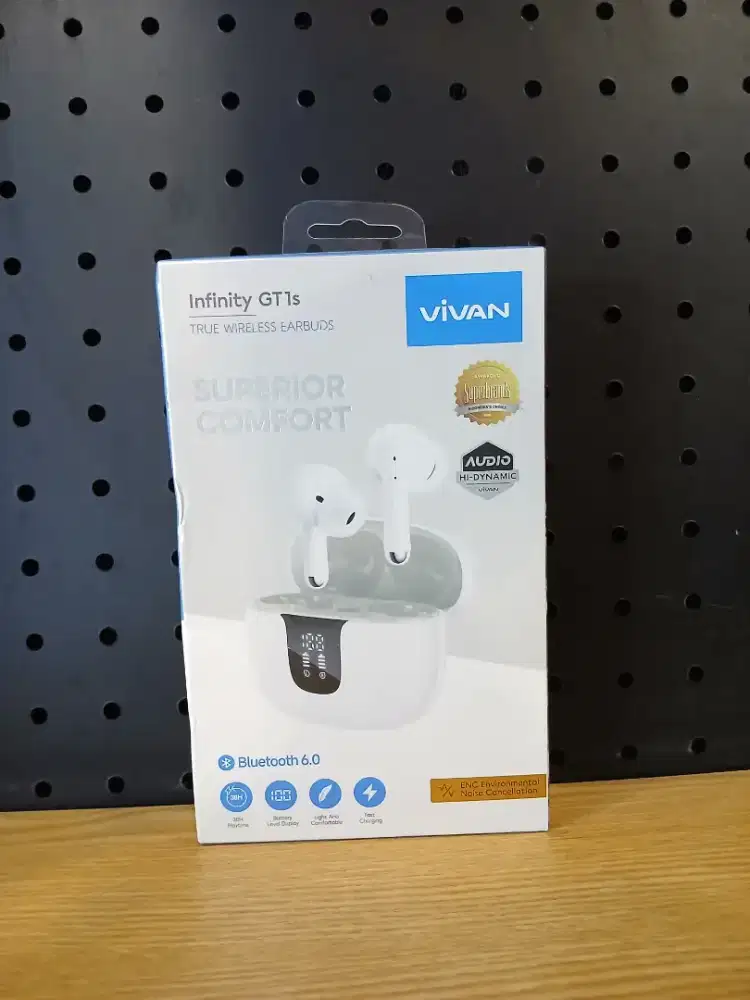 VIVAN TWS Adaptive ANC ENC Infinity GT1s Bluetooth 5.4