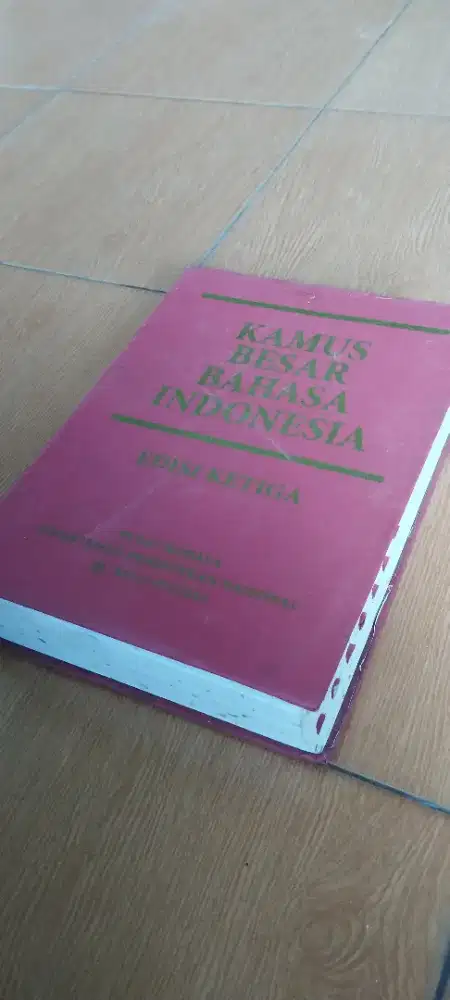 Kamus Besar Bahasa Indonesia KBBI
