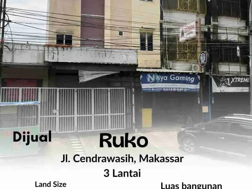 Ruko jl Cendrawasih Makassar