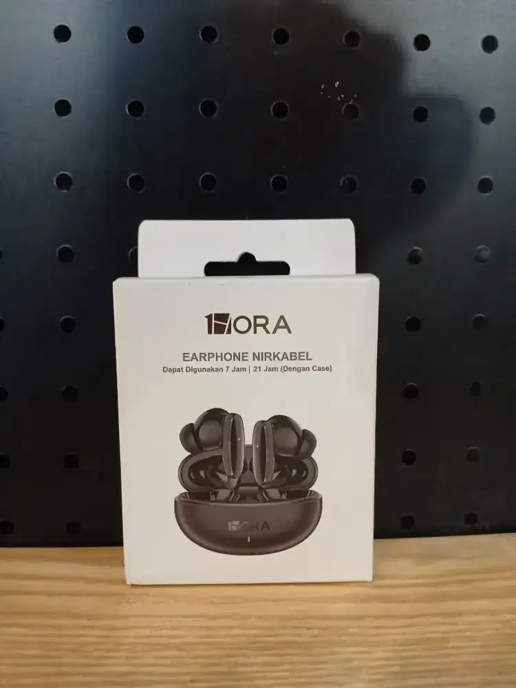 1HORA TWS AUT205 Earphone Screen Wireless Bluetooth Headset Earbuds