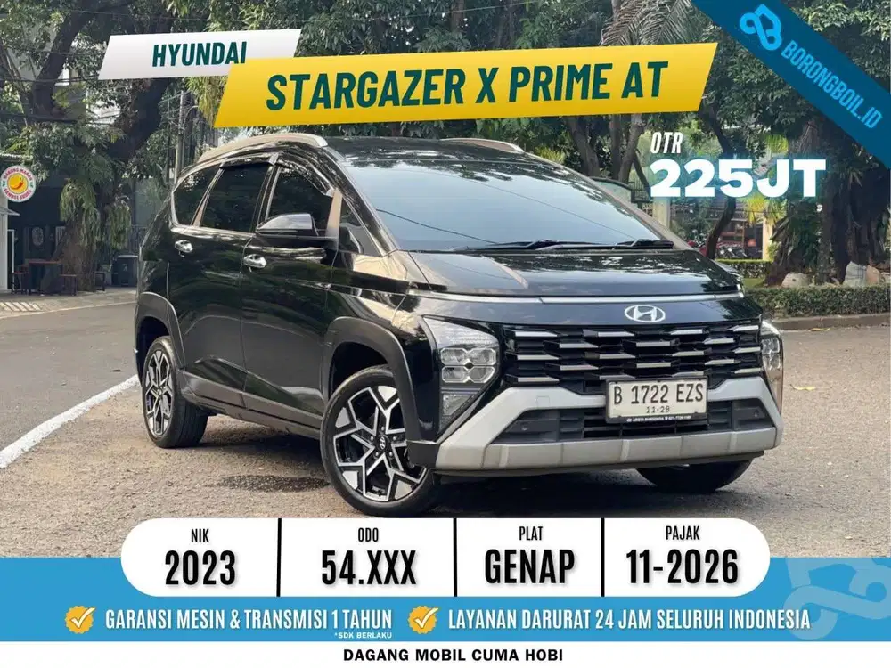 Stargazer X Prime ivt Capt Seat 2023 Hitam