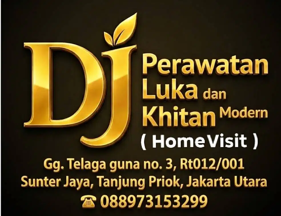 Jasa Sunat & Rawat Luka Modern (Khusus Panggilan Ke Rumah)