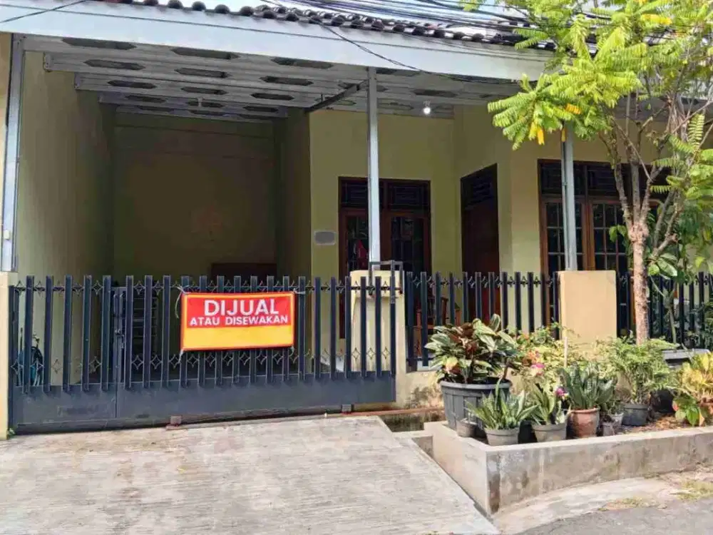 DIJUAL MURAH RUMAH SIAP HUNI DI KOMPLEK KEJAKSAAN AGUNG PASAR MINGGU