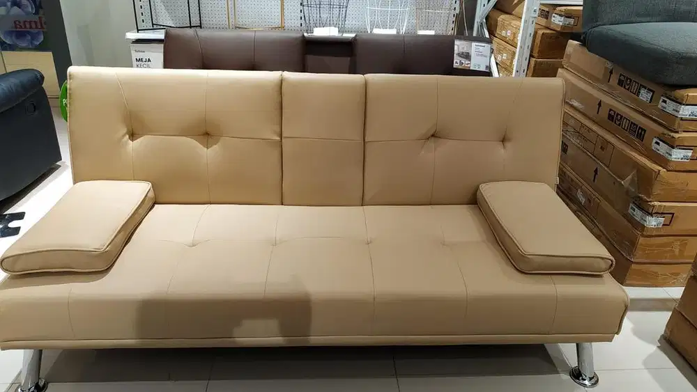 OBRAL MURAH SOFABED KULIT