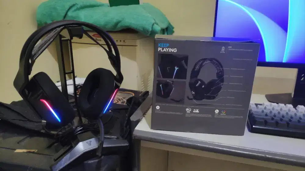 HEADPHONE GAMING LOGITECH G733 WIRELESS RGB