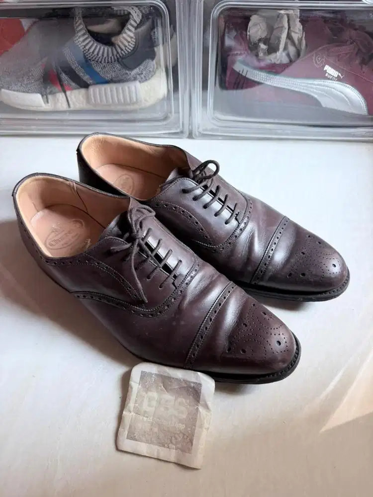Church’s Mens Consul Oxford Shoes Brown Sepatu Formal