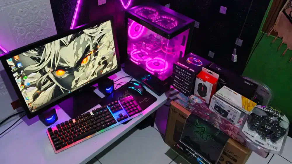 PC FULLSET DAN FULLDUS!
‎komputer pc gaming untuk gameing, editing,DLL