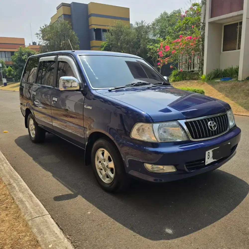 Toyota kijang Lgx manual mt 1.8 bensin th 2004