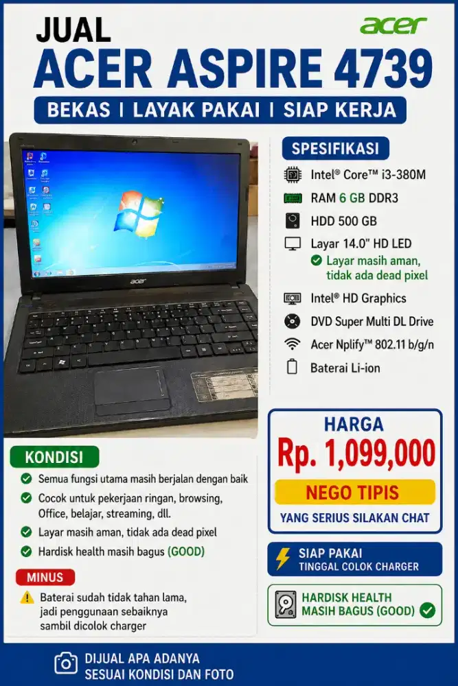 Laptop Layak Pakai