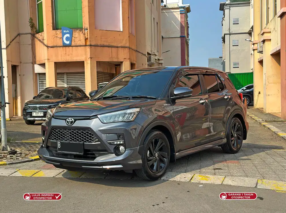 KM 47rb Raize 1.0 GR TSS Turbo 2021 Sport Toyota Matic cvt abu
