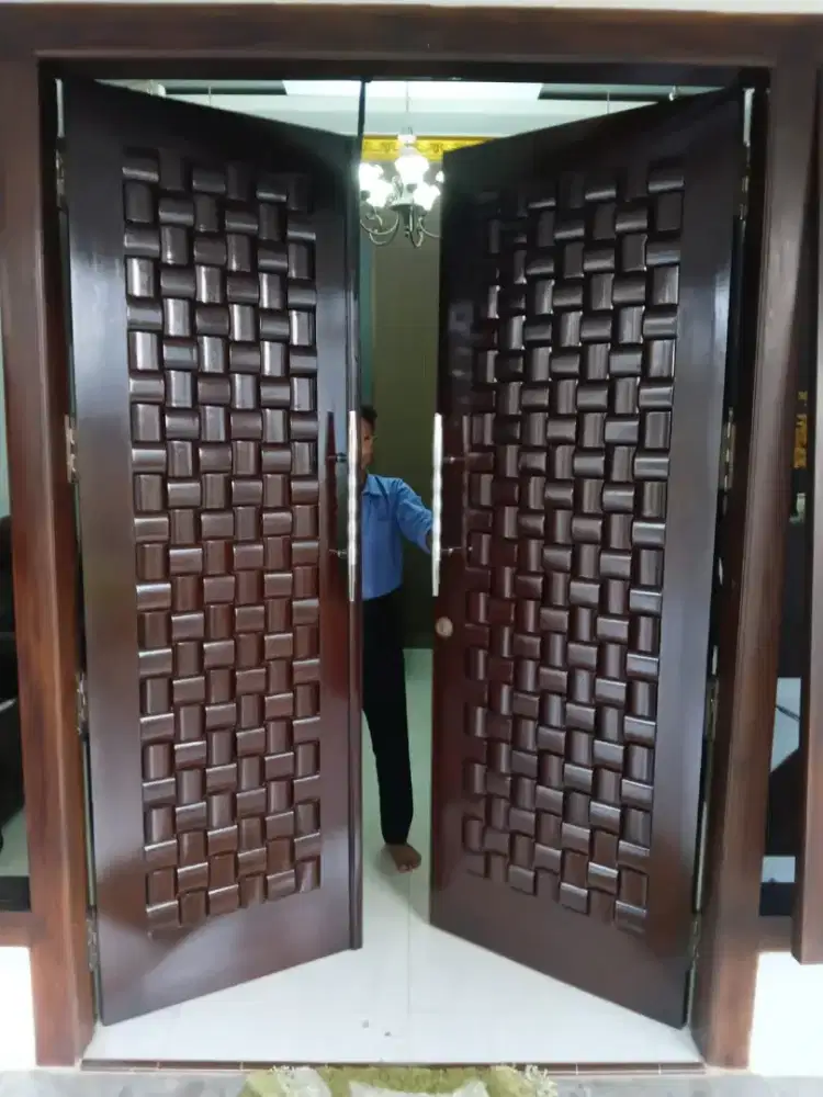 DIJUAL KUSEN DAUN PINTU JATI ASLI JEPARA