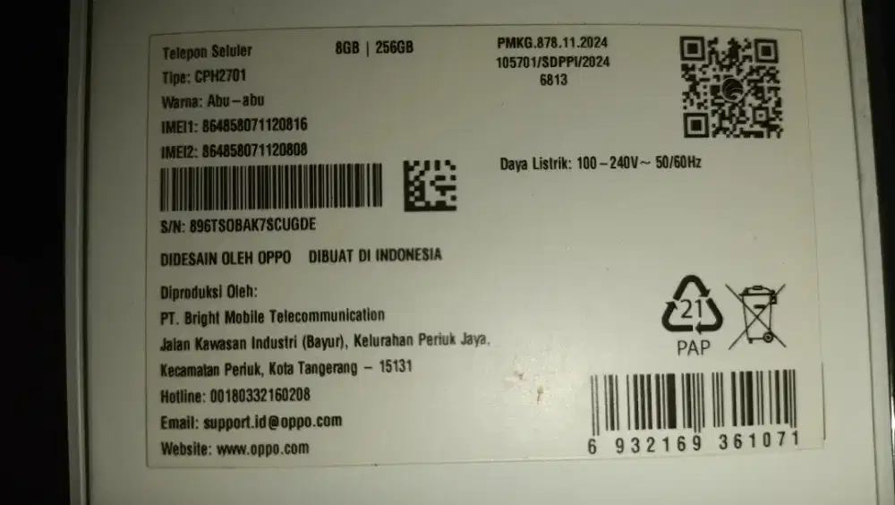 Oppo Reno 13 F 8/256