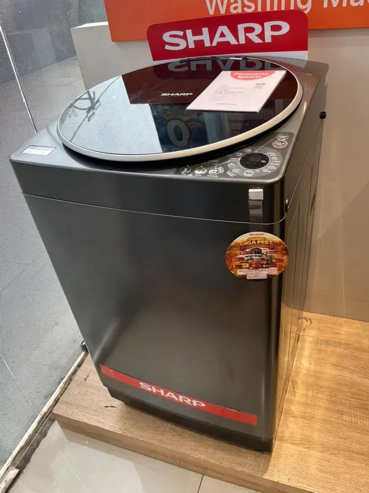 SHARP mesin cuci 12kg