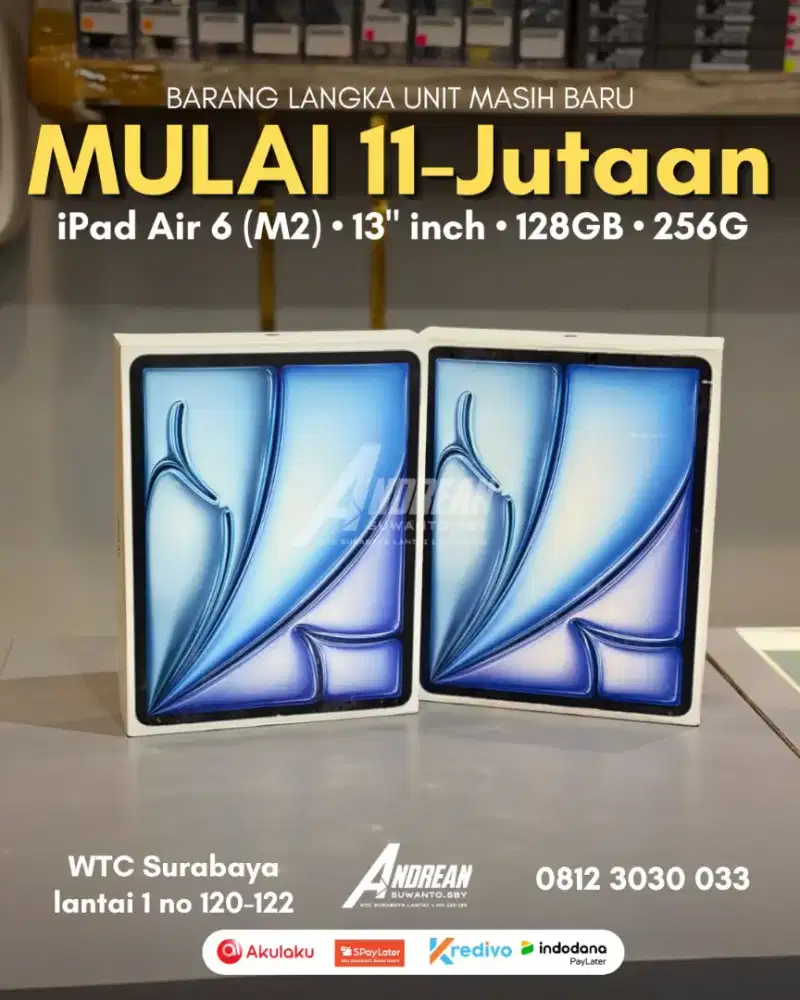 Ipad Air 6 (M2 Chip) New Segel