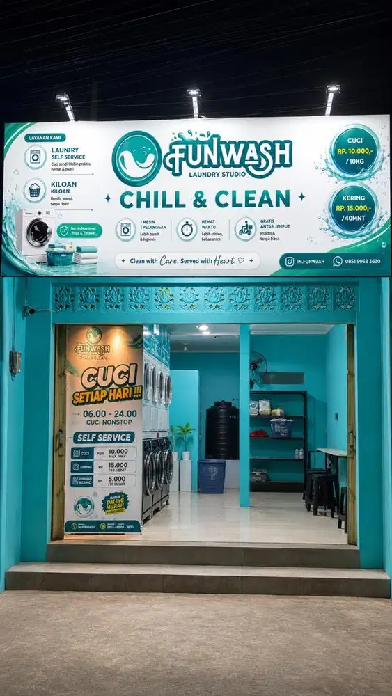 Dibutuhkan segera karyawan laundry