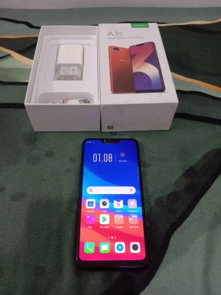OPPO A3s Ram 6/128GB +fulset+