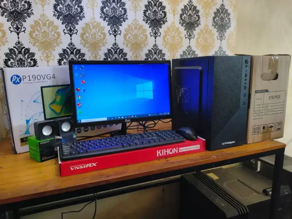 PC BARU CORE I5-3330 (8/256GB) LAYAR LED 19INC, GARANSI 1 TAHUN