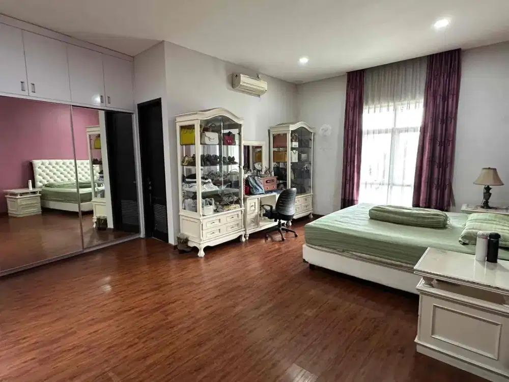 DiJual Rumah Hoek Minimalis Modern Villa Melati Mas BSD | LT 321 m² | LB 440 m² | Rp5,6 M Nego