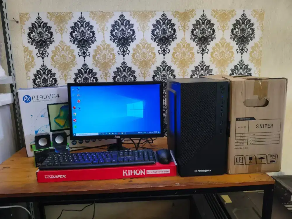 FULLSET BARU CORE I5-3330 (8/256GB) LAYAR LED 19INC, GARANSI 1 TAHUN