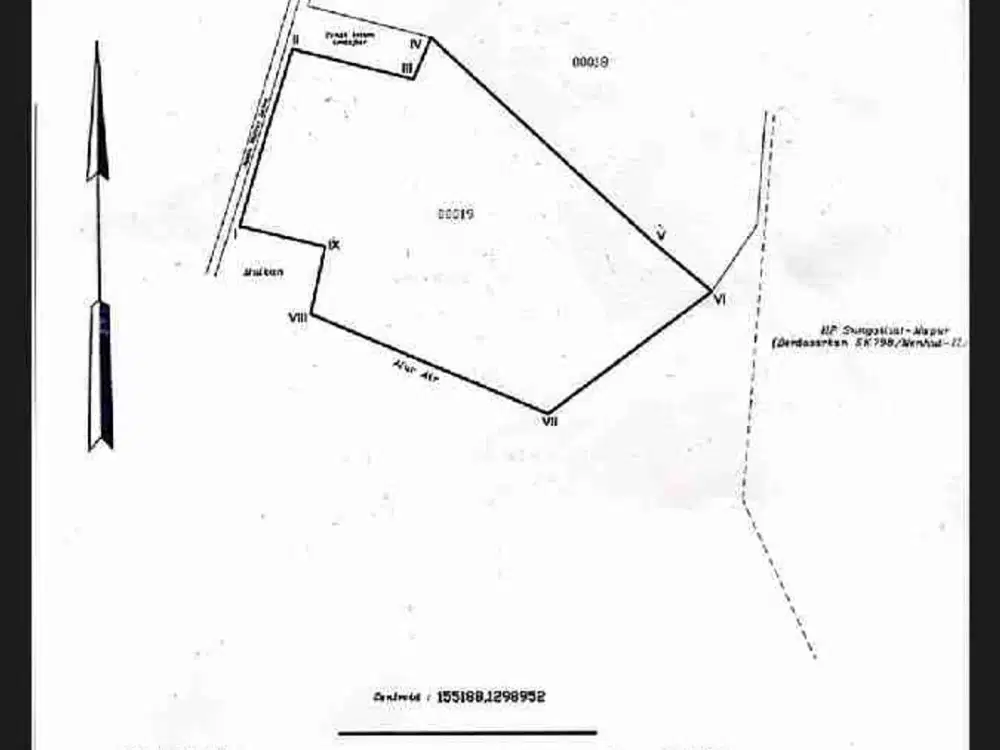 DIJUAL TANAH TEPI JALAN RAYA SUNGAILIAT BANGKA