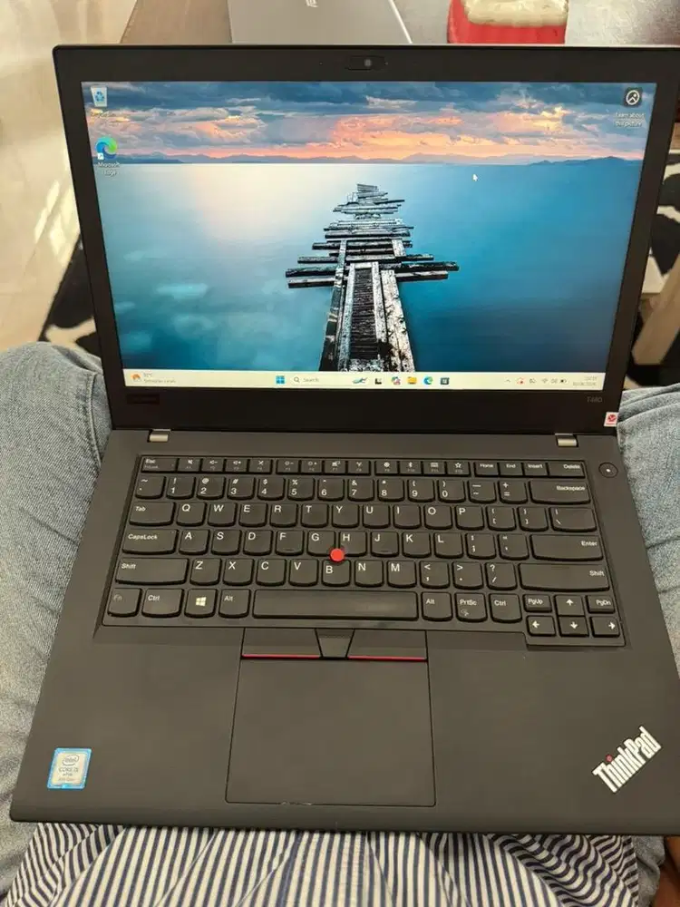 Laptop Lenovo second thinkpad T480 i5 gen 8 8/256