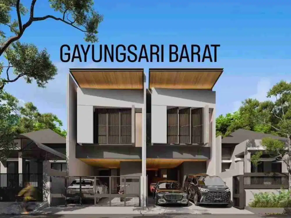 Dijual 2 Unit Rumah Gayungsari Barat