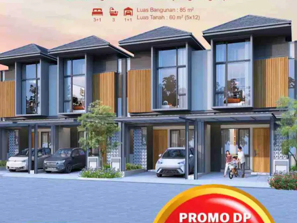 (4KT) Mulai 1,5M-an Rumah Grand Wisata Tropical Living, Bekasi