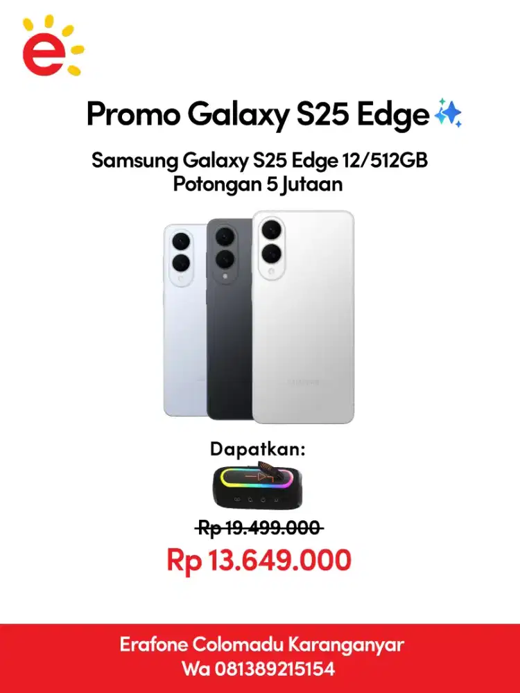 Samsung Galaxy S25 Edge 12/512GB Silver