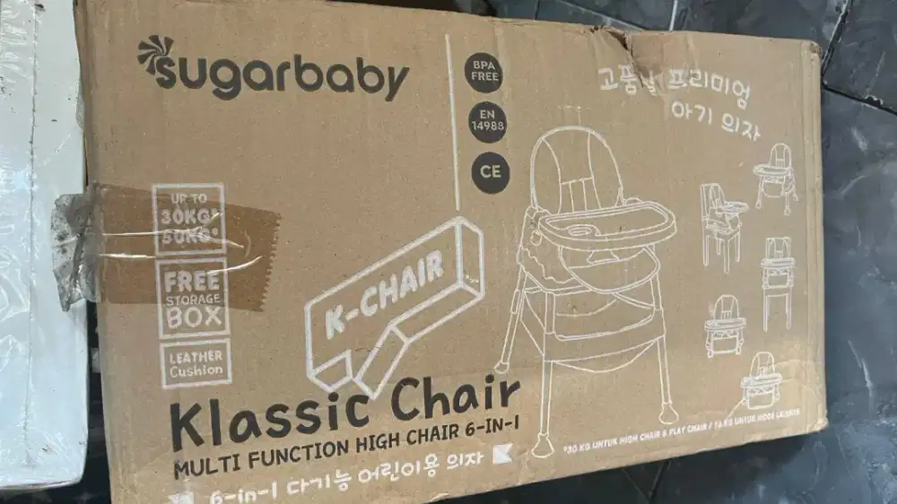 Baby Chair 6in1 K-chair Sugar baby