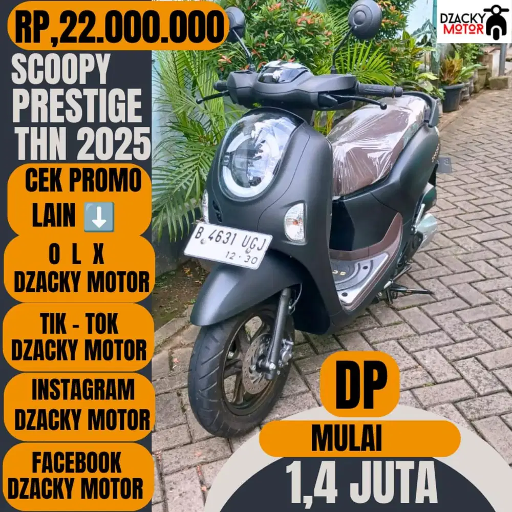 SCOOPY PRESTIGE 2025 SECOND LIKE' NEW