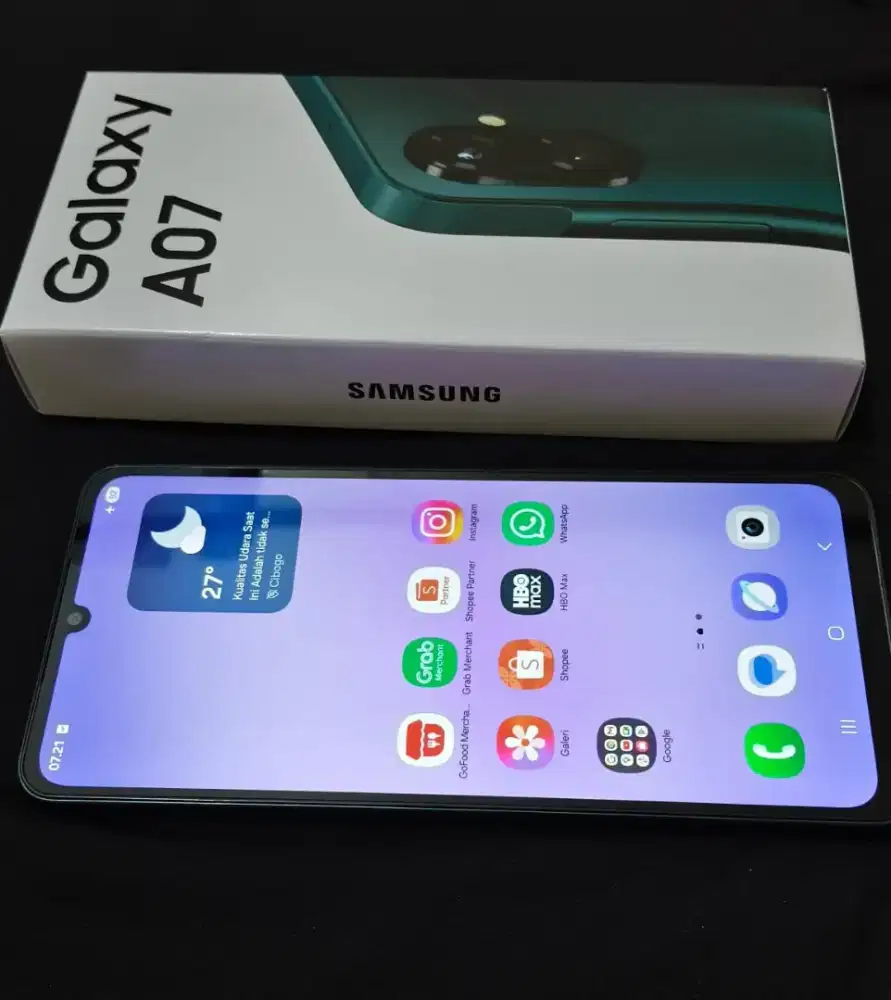 Samsung Galaxy A07 4/64GB Green Garansi Resmi