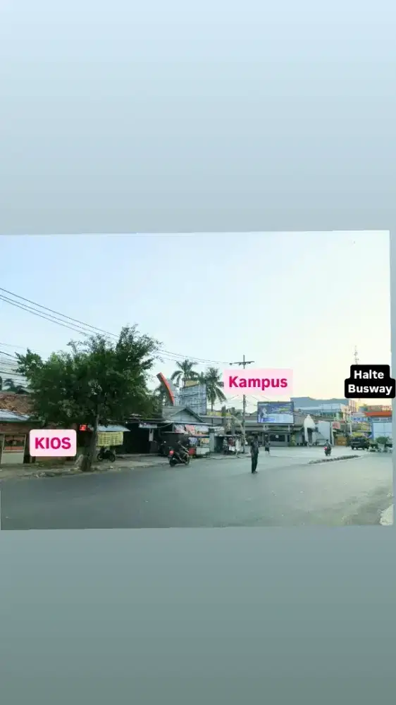 DI JUAL KIOS DEPAN UNIV.BUDI LUHUR JAKARTA SELATAN