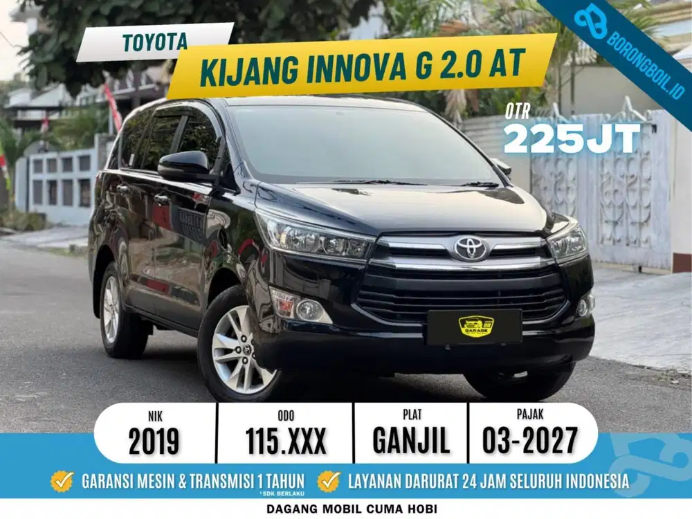Toyota Kijang Innova 2.0 G AT Bensin 2018/2019 FULL RECORD! | Xtrail