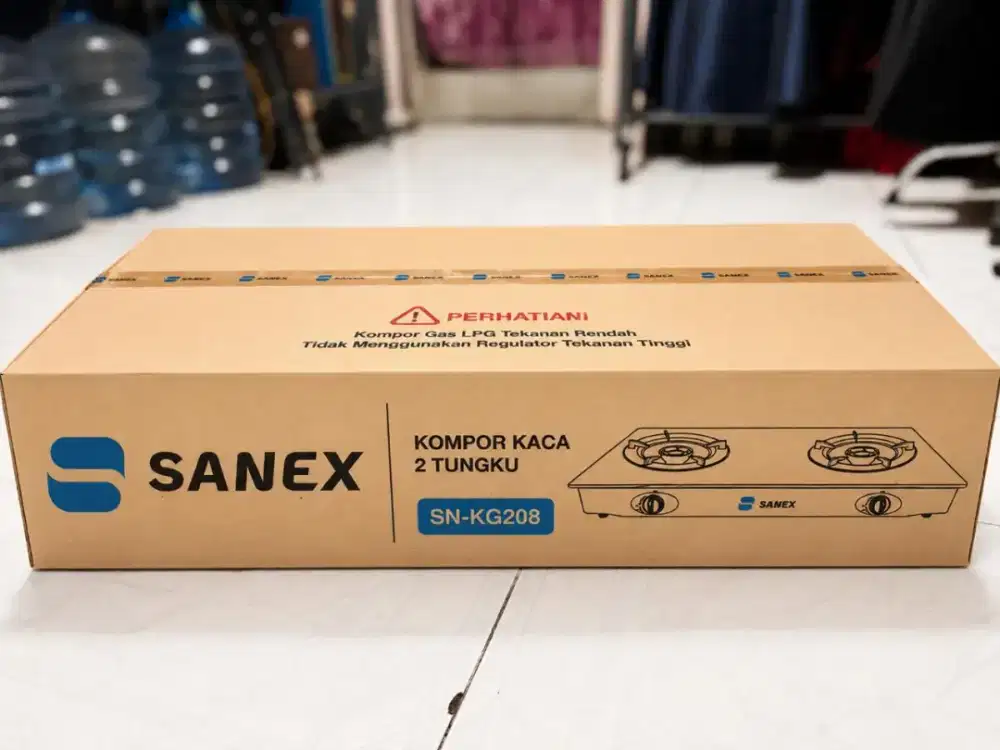 KOMPOR 2 TUNGKU SANEX UNBOXING