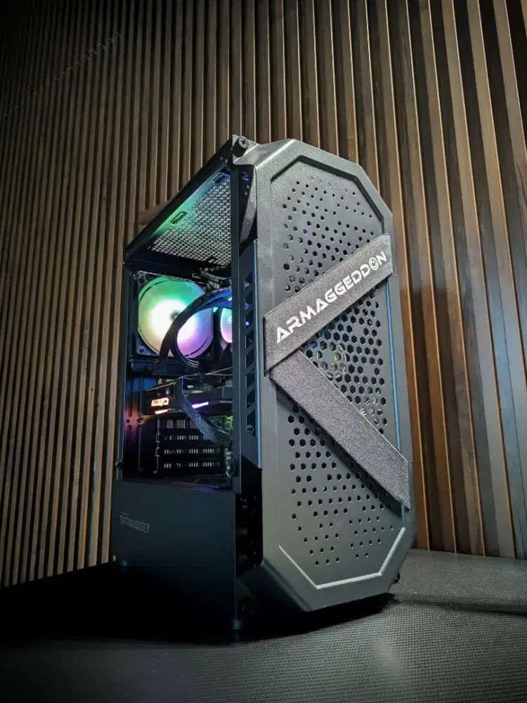 siap pakai pc ryzen x series | rtx gaming editing oke